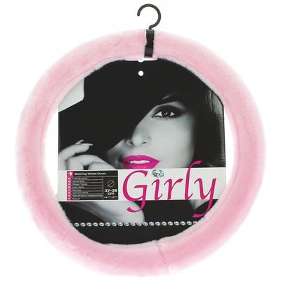 COUVRE VOLANT 37-39 CM.TEXTILE PINKY ROSE