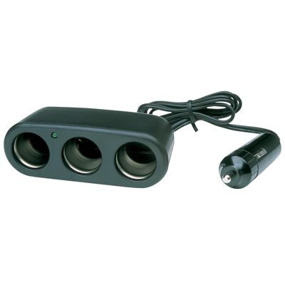 3 Way Cigarette Lighter Socket Multi-Connector