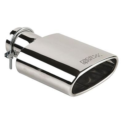 SORTIE D'ECHAPPEMENT INOX. (INT:48-65 EXT:75x150 LONG:240)