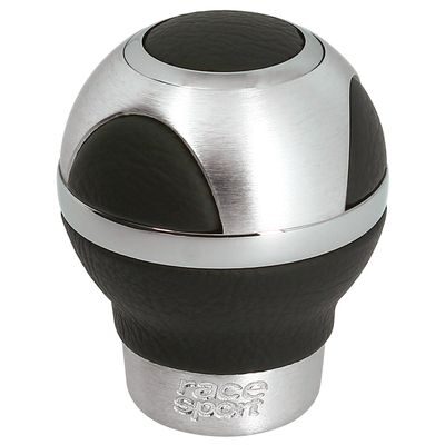 POMMEAU DE VITESSE ALU-CUIR CORONADO NOIR