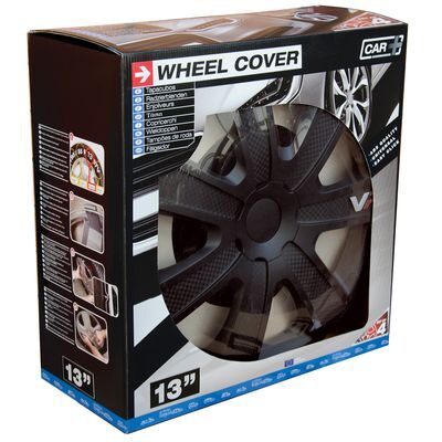 JEU D'ENJOLIVEURS 13" CARBON BLACK