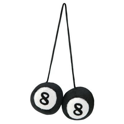 BOULES 8 DECORATIVES DIAM 5,5CM