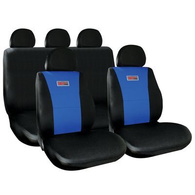 JEU DE HOUSSES DE SIEGE GT BLEU 10PCES