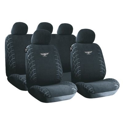 JEU DE HOUSSES DE SIEGE VERMONT NOIR