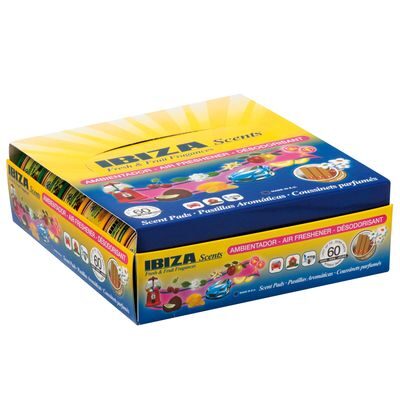 PRESENTOIR DE 18 BOITES PARFUMEES IBIZA SCENTS - FDS