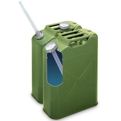 Bidón con estilo militar