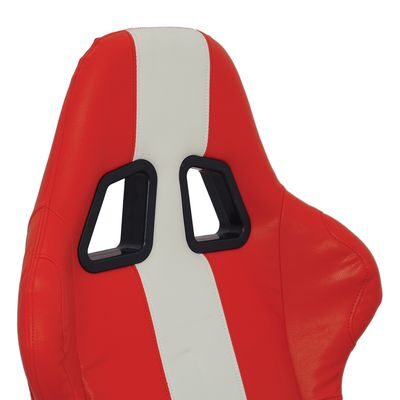 SIEGE BUREAU ROUGE ET BLANC