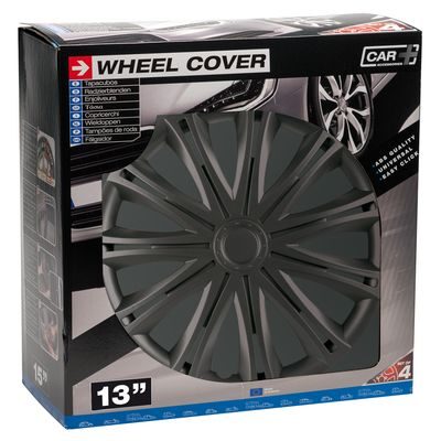 4 Tapacubos modelo ALABAMA BLACK