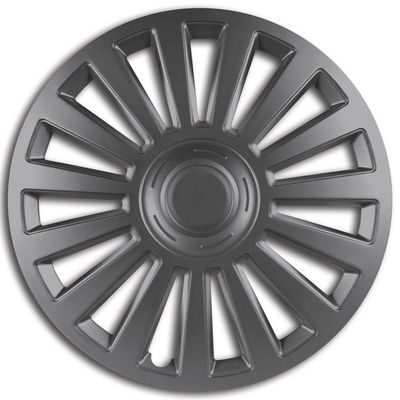 Set of 4 Wheel Trims / Hubcaps model CALIFORNIA GRAPHITE