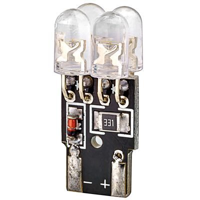 LED T10 4 LEDS BLANC