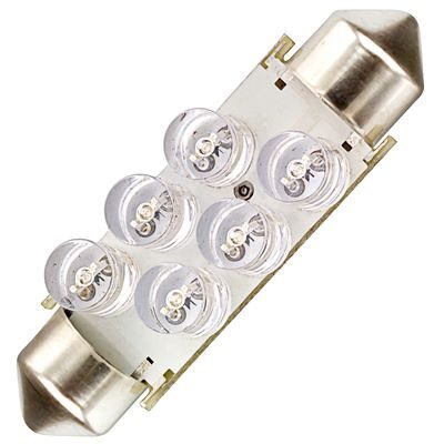AMPOULE LED NAVETTE 41MM BLEU
