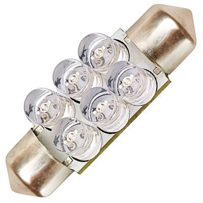 AMPOULE LED NAVETTE 36MM BLEU