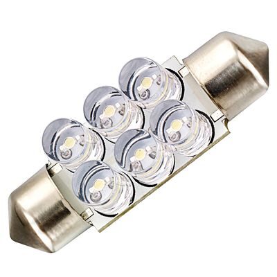 AMPOULE LED NAVETTE 36MM BLANC
