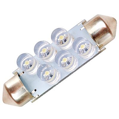 AMPOULE LED NAVETTE 41MM BLANC
