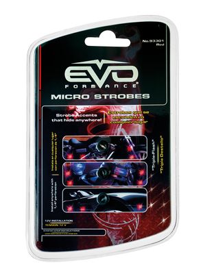 LED POINTS LUMINEUX ROUGE STROBE