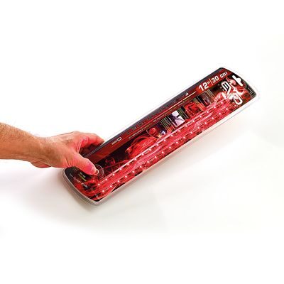 BANDE LED ULTRABRIGHT ROUGE 30CM 2PCES