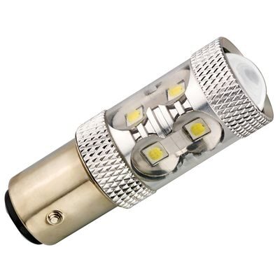 AMPOULE LED 12/24V 50W 2 PLOTS BLANC 1157 - 1PCE - FDS