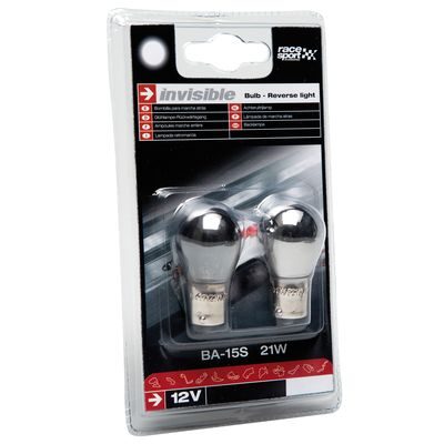 BULB BA-15S "INVISIBLE".WHITE LIGHT- REAR GEAR