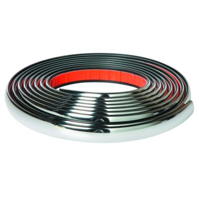 Cinta cromada adhesiva de decoración