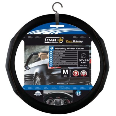 COUVRE-VOLANT "BLACK GRIP" 38cm