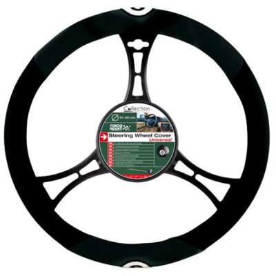 COUVRE VOLANT PVC BOULE N°8 NOIR 37-39CM - FDS