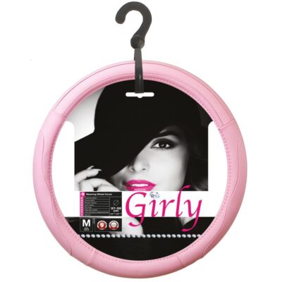 COUVRE VOLANT 37-39CM ROSE