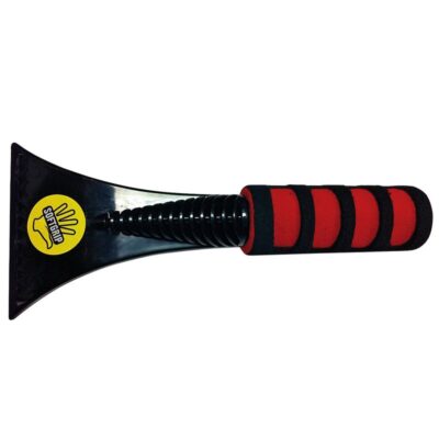 Ice Scraper with Black Plastic Blade and Soft Grip 27cm