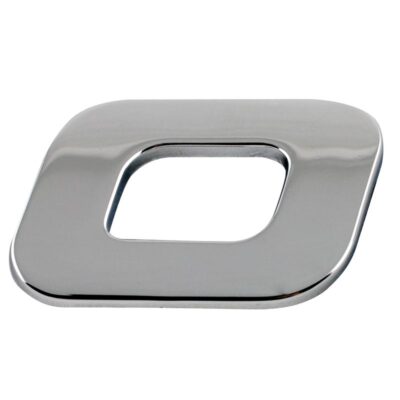 Chrome Emblem "0" ZERO Symbol