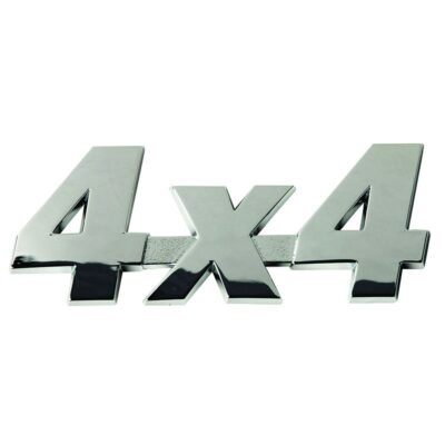 EMBLEME CHROMEE 4X4