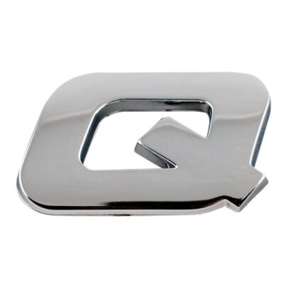 LETTRE Q CHROMEE