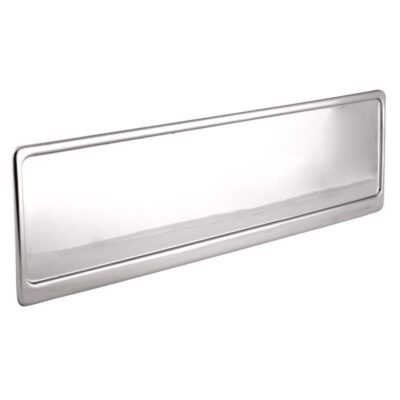 SUPPORT INOX DE PLAQUE IMMATRICULATION EUROPEENNE