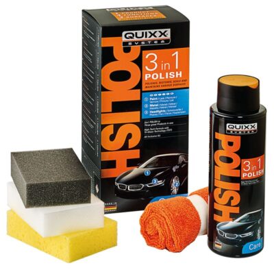 QUIXX 3-In-1 Polish For Paint, Metal And Headlights
