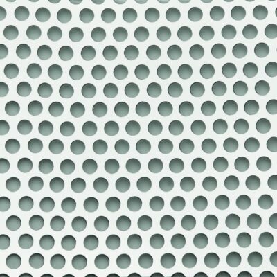 Rejilla de aluminio tipo redondo