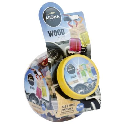 Jar of 60 Assorted Air Fresheners Wooden Bottle