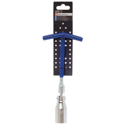 Llave bujía articulada