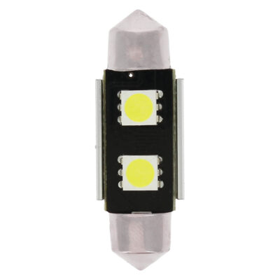 AMPOULE NAVETTE LED 12V 3W ERR FREE C5W 10x37mm
