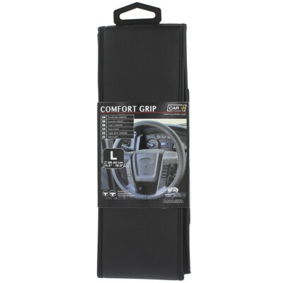 F.V. Negra perforada, cosido negro L 39-40 cm.