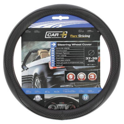 FUNDA DE VOLANTE "SPORTER" CARBON BLACK/BLACK